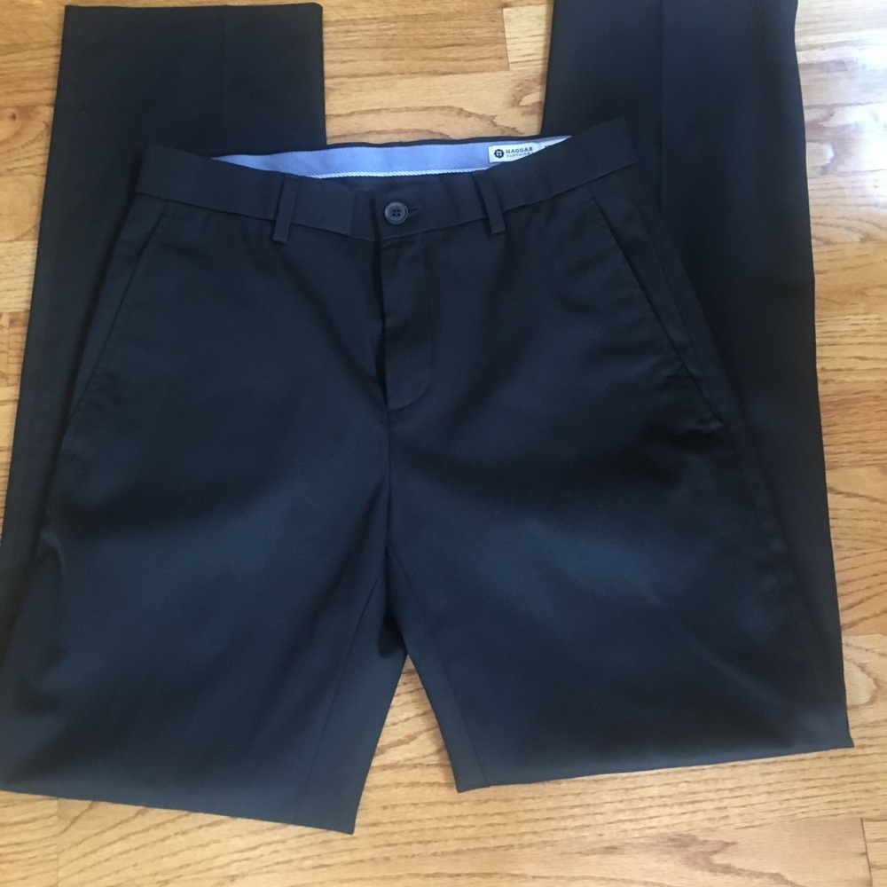 Men’s black dress pants